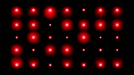 4K红色闪烁灯光视频1