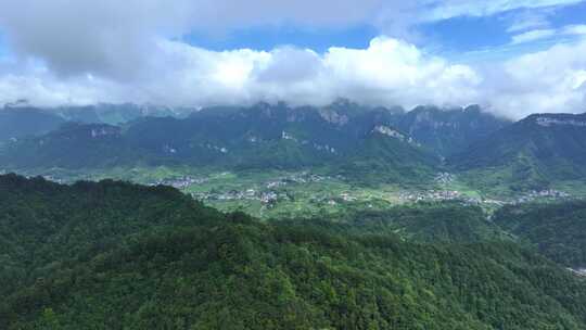 天门山航拍