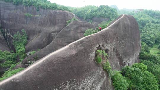 湖南郴州刀背岭航拍