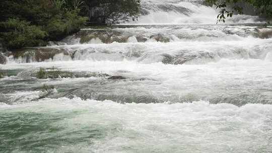 河流水流水生态水源自然水资源