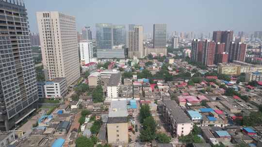 航拍河北邯郸串城街历史文化街区