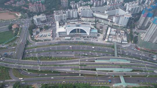 深圳罗湖区城市建筑交通