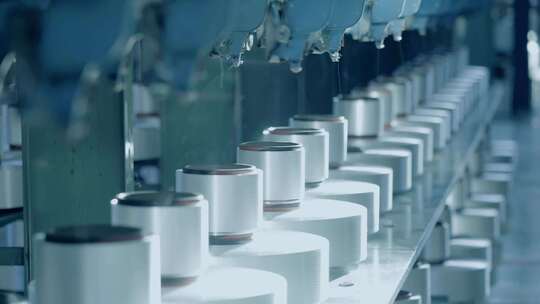 纺织工厂 纺织轻纺  轻工业 纺织服装生产