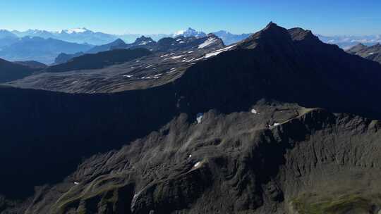 阿尔卑斯山，山脉，峰，游览杜勃朗峰