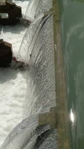 流动的河水水流4K实拍视频