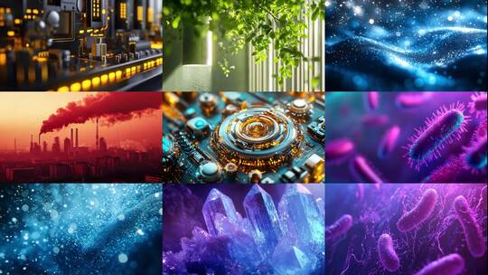 环境监测纳米技术纳米科技守护环境未来高清在线视频素材下载