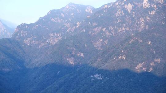 安徽九华山东崖禅寺雾景视频素材