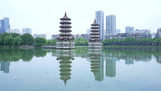 武汉汉口宝岛公园风景