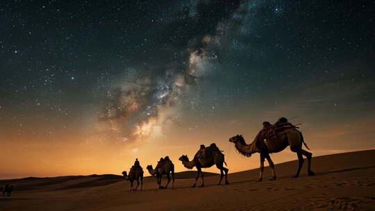 沙漠风光ai素材原创