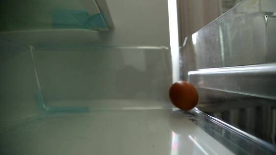 【镜头合集】打开冰箱门储存鸡蛋码放鸡蛋视频素材模板下载