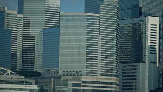 【正版素材】香港城市密度视频素材模板下载