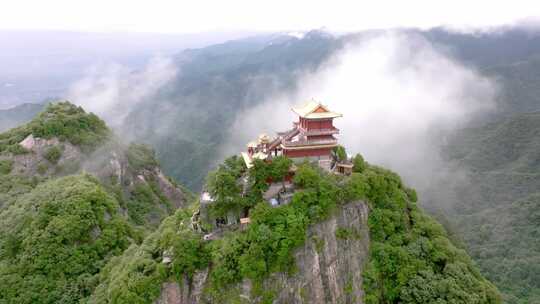 陕西 西安 南五台景区云海