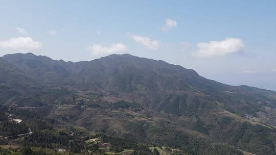 航拍祖国大好河山青山绿水