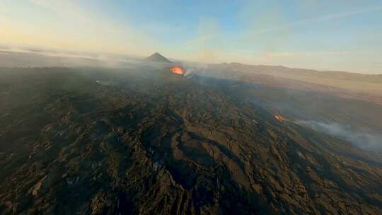 Fpv，火山，熔岩，冰岛