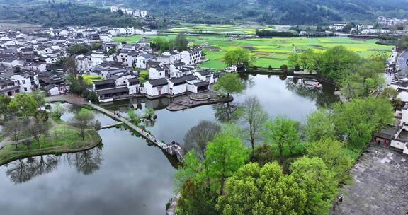 呈坎 安徽黄山 徽州古村落 皖南 清明节