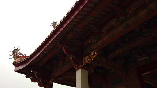 寺庙寺院古建筑素材视频素材模板下载