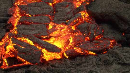 Fagradalsfjall火山，冰岛，