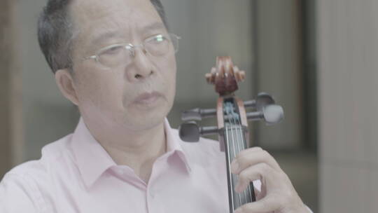 大提琴-演奏特写视频素材模板下载
