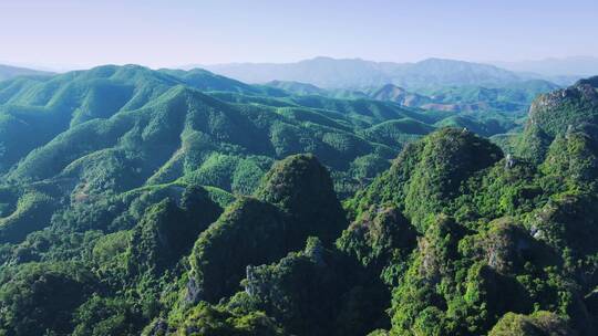 鹿峰山航拍2视频素材模板下载