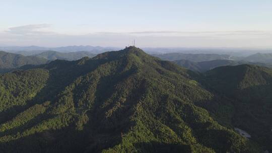 航拍祖国大好河山山川相连