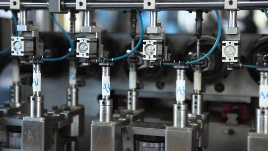 企业工厂机器机械实拍高清素材