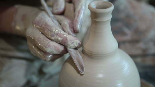 非遗传统手工 陶瓷泥