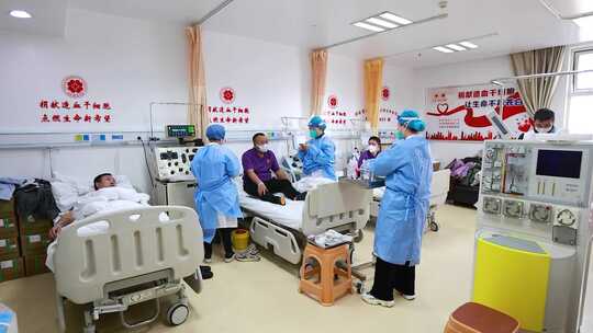 医院移植病房抽血捐献造血干细胞2