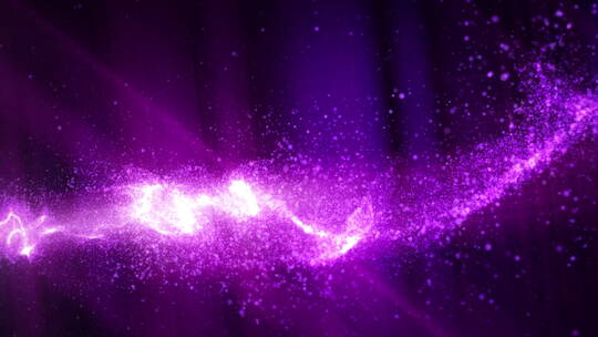 紫色的粒子波视频素材模板下载