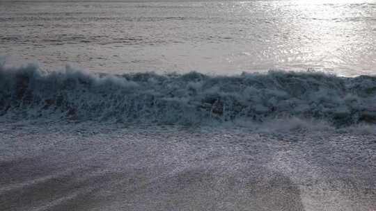 海浪，破碎，海，冰岛