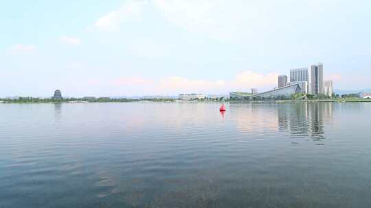 东安湖 公园 湖面 大运公园 湖