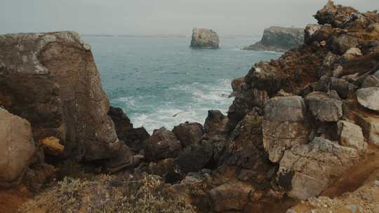 阿尔加维海岸，葡萄牙，海，海洋