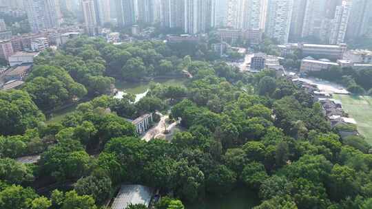 重庆沙坪公园航拍