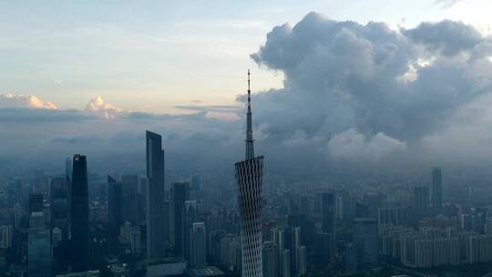 广州珠江新城城市建筑群