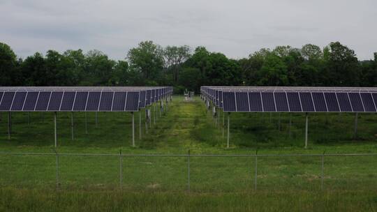 新能源绿色环保 太阳能板 可持续能源