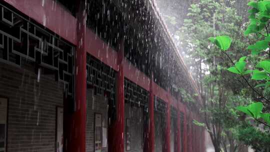 寺庙寺院禅修禅意风景意境素材