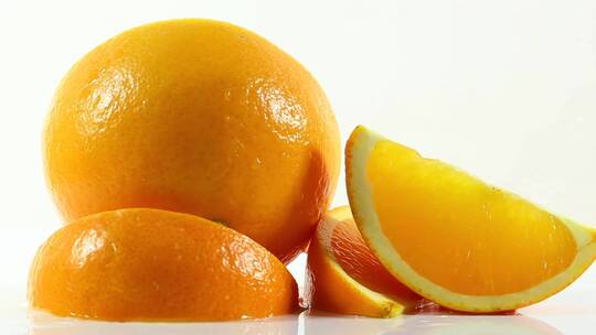 新鲜美味的橙子