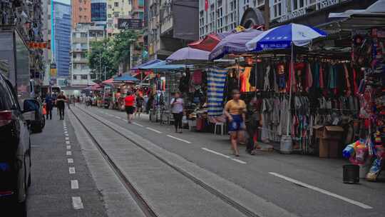 【正版素材】香港春秧街