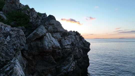 风景，航拍，无人机，全景，深圳海边