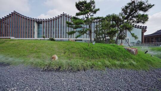 上海人文松江艺术中心云间会堂建筑