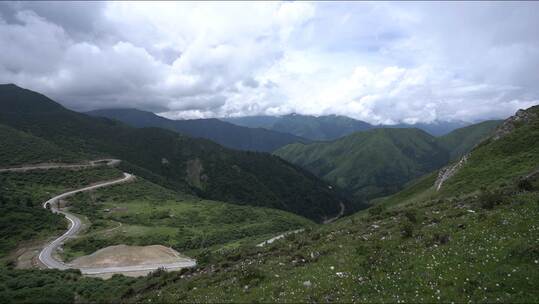 九寨沟高山景色