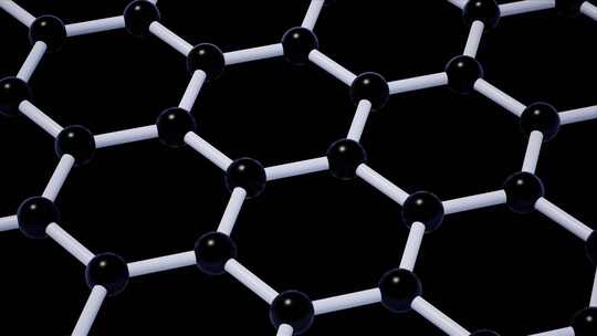 碳石墨烯分子结构环包