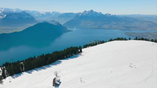 4K山水湖泊高山树林丛林自然景观