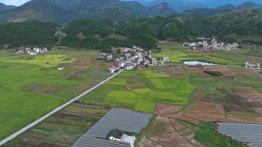 4K大气秋季丰收航拍视频21