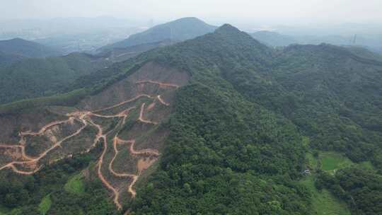 山岭航拍