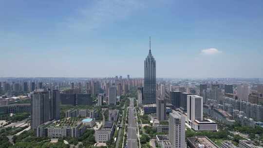 江苏常州城市宣传风光地标建筑航拍