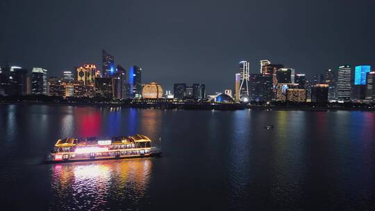 杭州钱江新城夜景