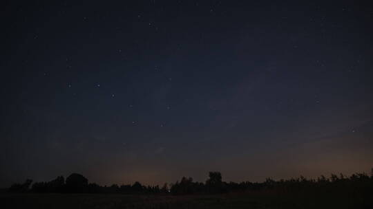 夜晚星空延时