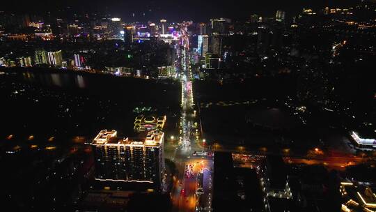 三亚城市夜景