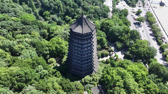 钱塘江 六和塔 杭州地标 古建