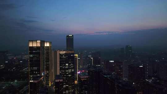 杭州未来科技城夜景